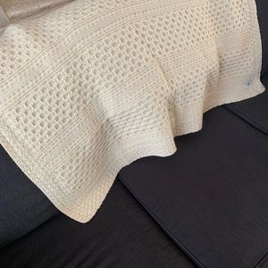 Irish wool blanket